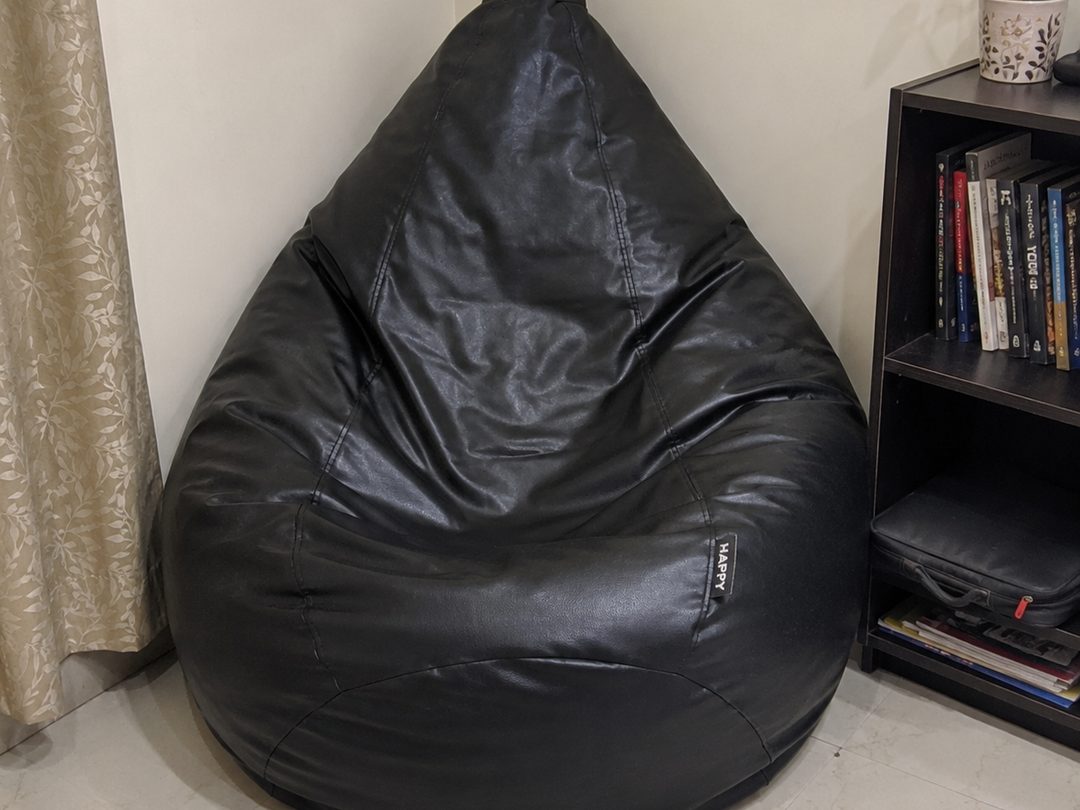 XL bean bag with beans