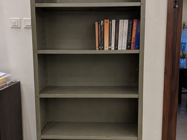 Godrej steel bookshelf